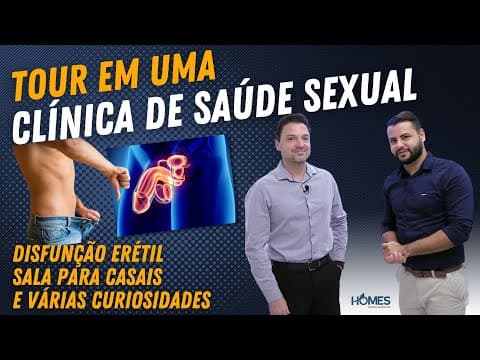 Saúde sexual: clínica trata disfunção erétil, performance e perda de libido